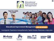 Tablet Screenshot of eim-education.com